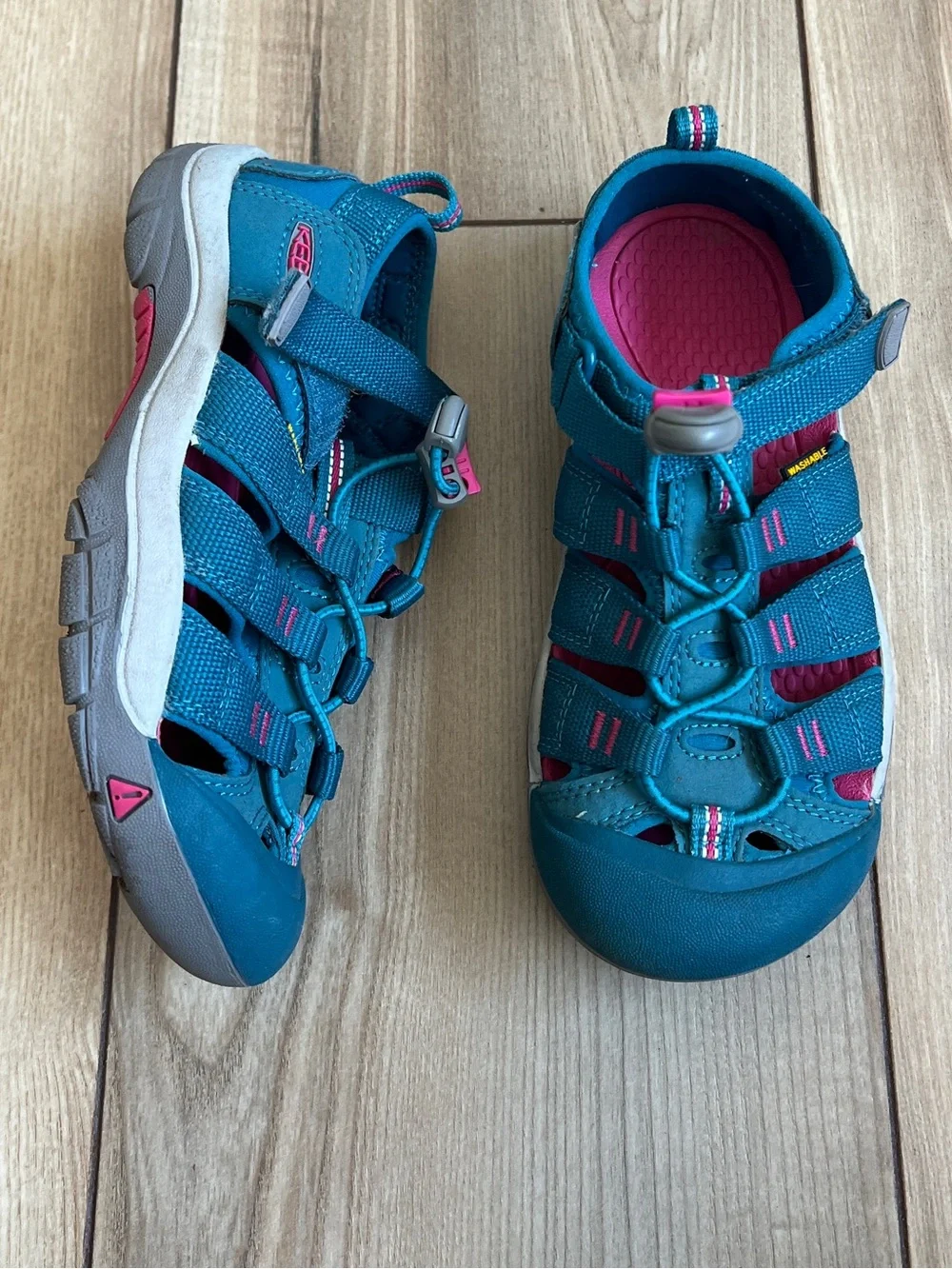 Keen Newport H2 Water Sandal Hiking Girls Deep Aqua